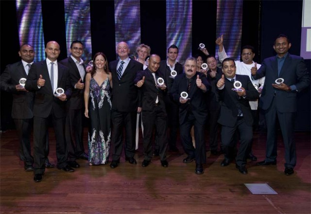 CATERER AWARDS: WINNERS ON STAGE
